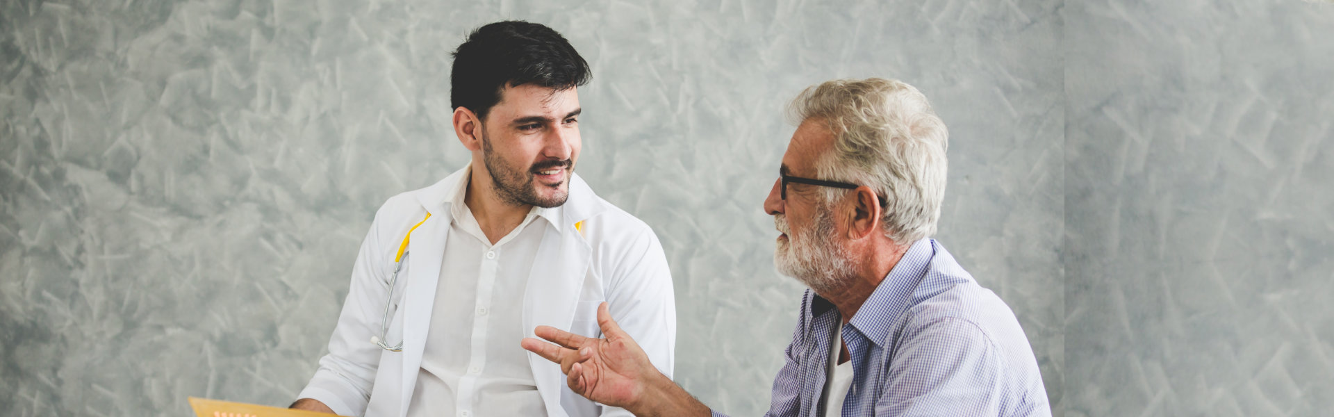 doctor discussing with patient
